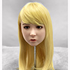 D50 Yellow Wig - Blonde Hair Option