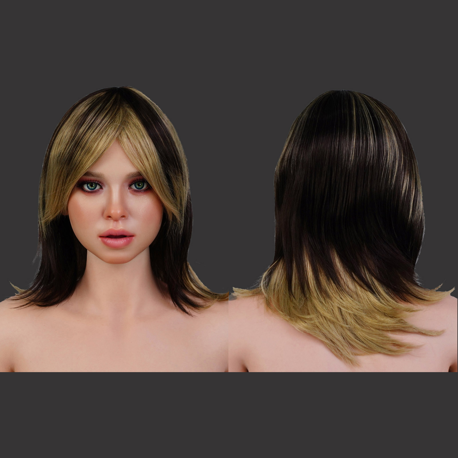 wig hairstyle style 4 for love doll
