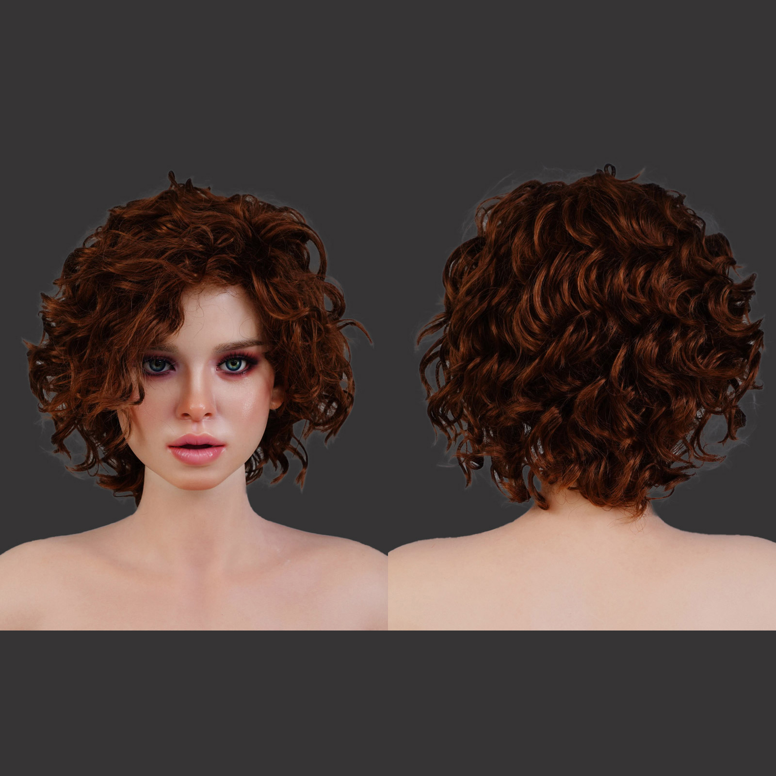 wig hairstyle style 6 for love doll