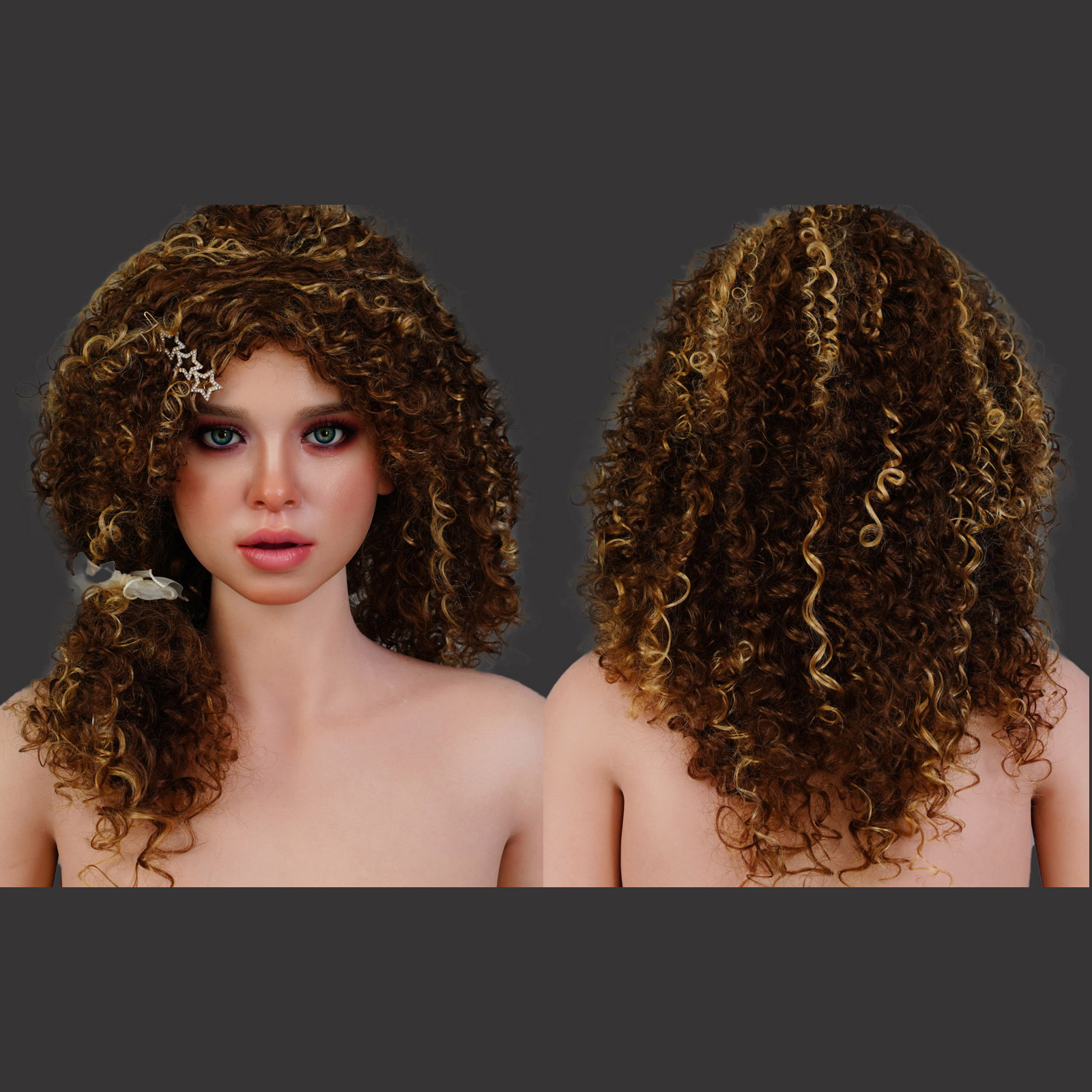 wig hairstyle style 7 for love doll