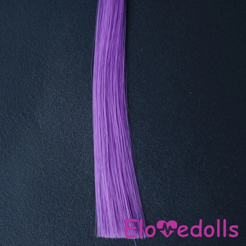 อัพเกรดผมสังเคราะห์สีม่วง