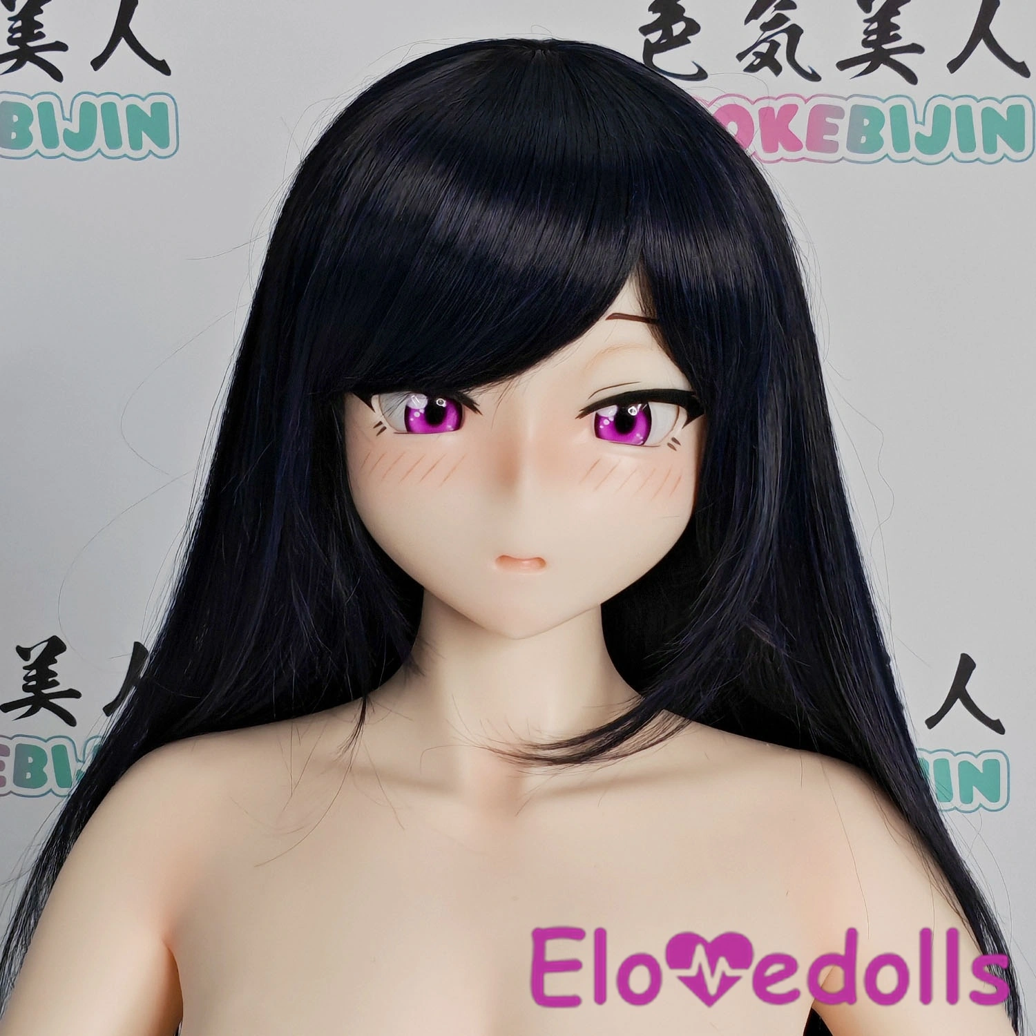 Gaya rambut wig realistis 4 untuk boneka seks