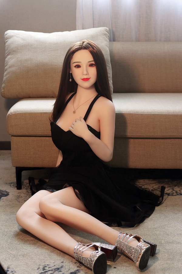 158cm D Cup TPE body&Silicone head Thin Lips Brunette Voluptuous Lifelike Sex Doll Gallery 9