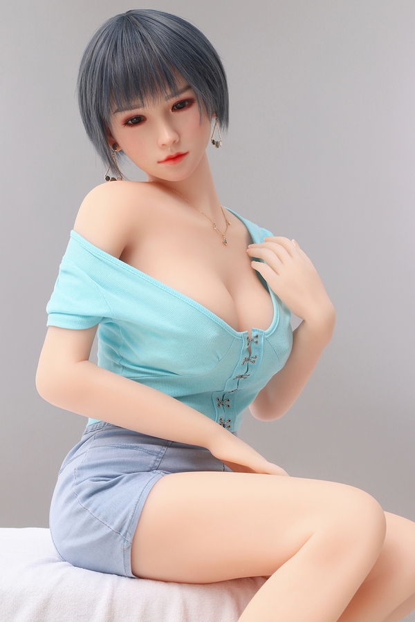 158cm D Cup TPE body&Silicone head Petite Medium Breasts Gray Real Doll Gallery 7