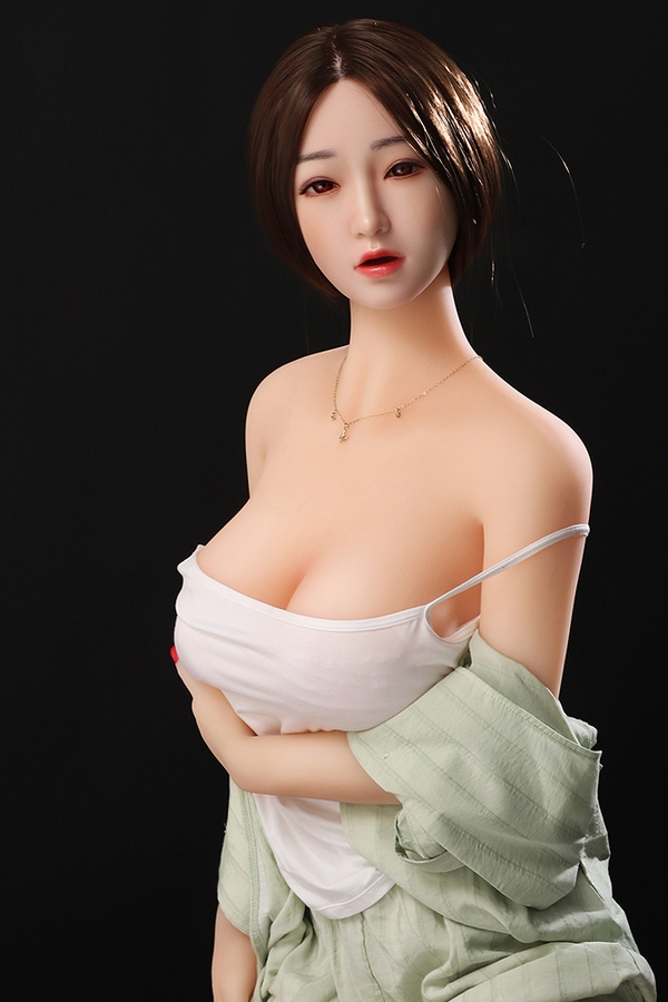 158cm D Cup TPE body&Silicone head Voluptuous Thin Lips Petite Breasts Celebrity Sex Dolls Detail View 8