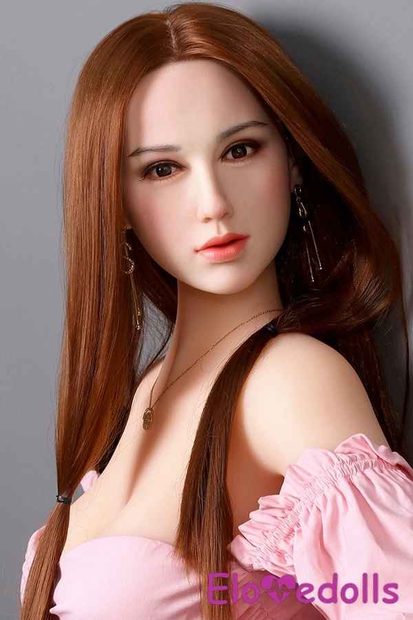 158 ซม. คัพ D ลำตัว TPE และหัวซิลิโคน ดวงตาสีเหลืองอำพันเย้ายวน ริมฝีปากธรรมชาติ ตุ๊กตาเซ็กส์คนดัง