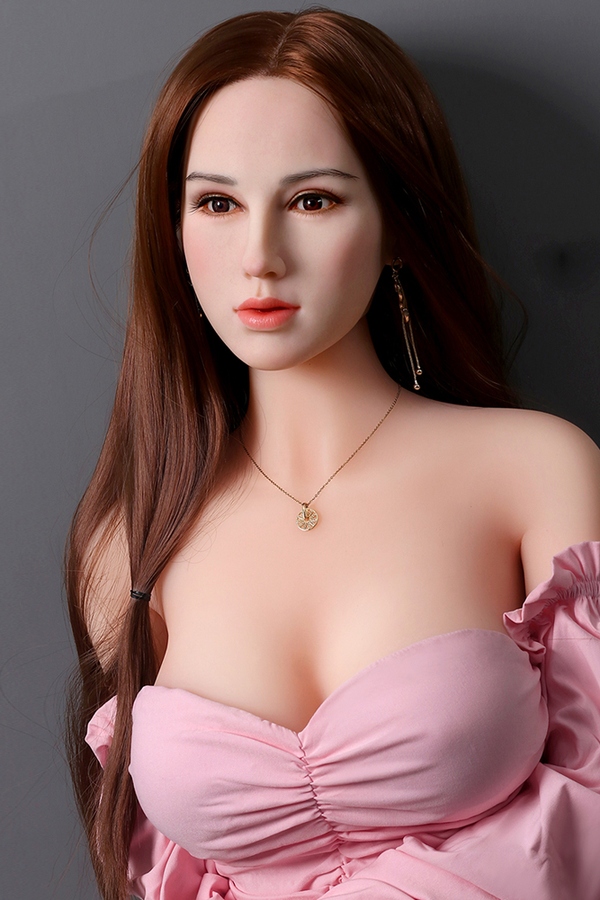158cm D Cup TPE body&Silicone head Red Natural Lips Petite Breasts Celebrity Sex Dolls Detail View 3
