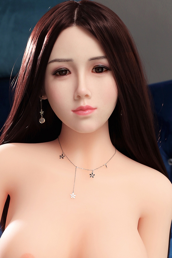 60cm D Cup Silicone Thin Lips Amber Eyes Petite Breasts Sex Doll Detail View 9