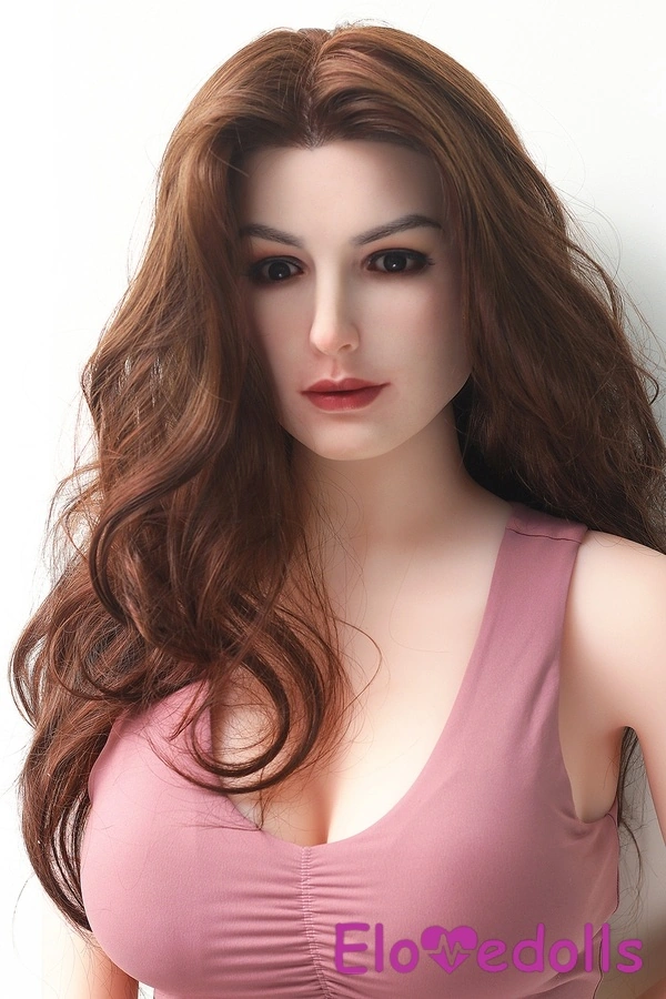 165 سینٹی میٹر ای کپ ٹی پی ای باڈی اینڈ سلیکون ہیڈ نیچرل ہونٹ برونیٹ وولوپٹوئس بی بی ڈبلیو سیکس ڈول گیلری 5