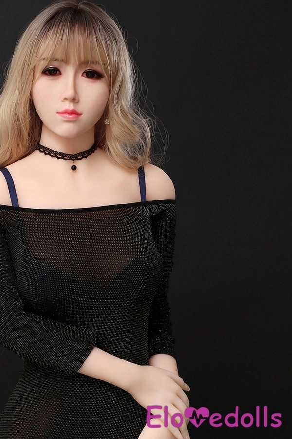 Búp bê tình dục giống thật 165cm, thân TPE, đầu silicon, ngực nhỏ, môi mỏng, chi tiết xem 4