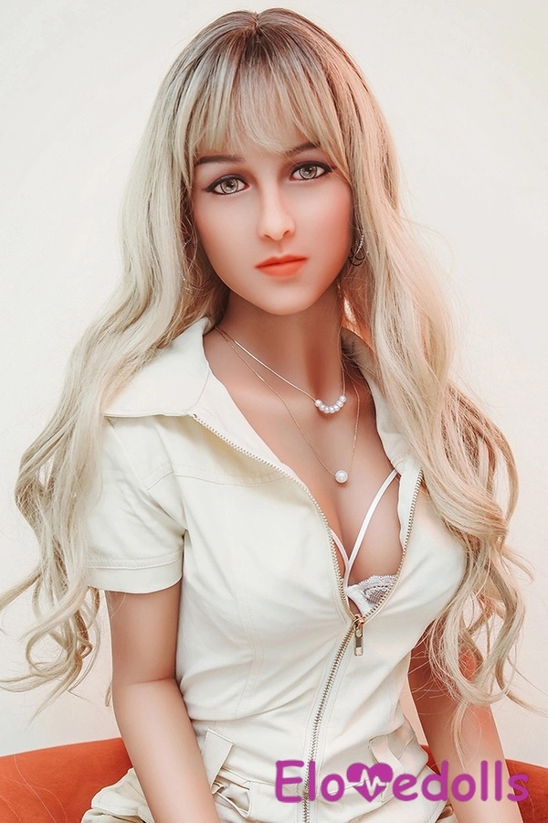 Payudara Mungil Bibir Tipis Mata Abu-abu Boneka Seks Realistis Detail Tampilan 8