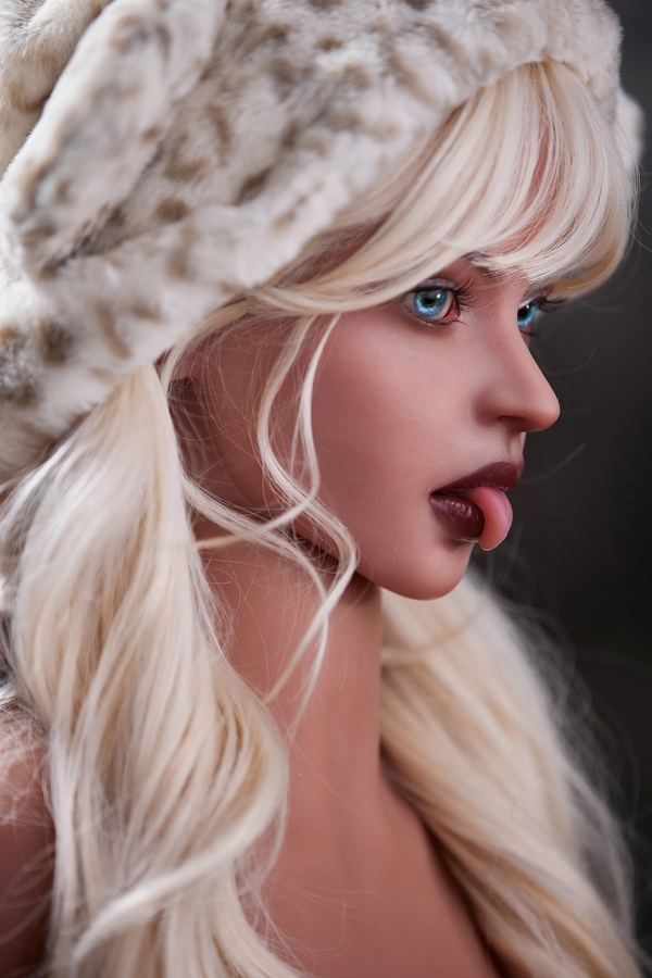 163cm E Cup TPE Extra Large Breasts White Gray Eyes Sex Doll Detail View 12