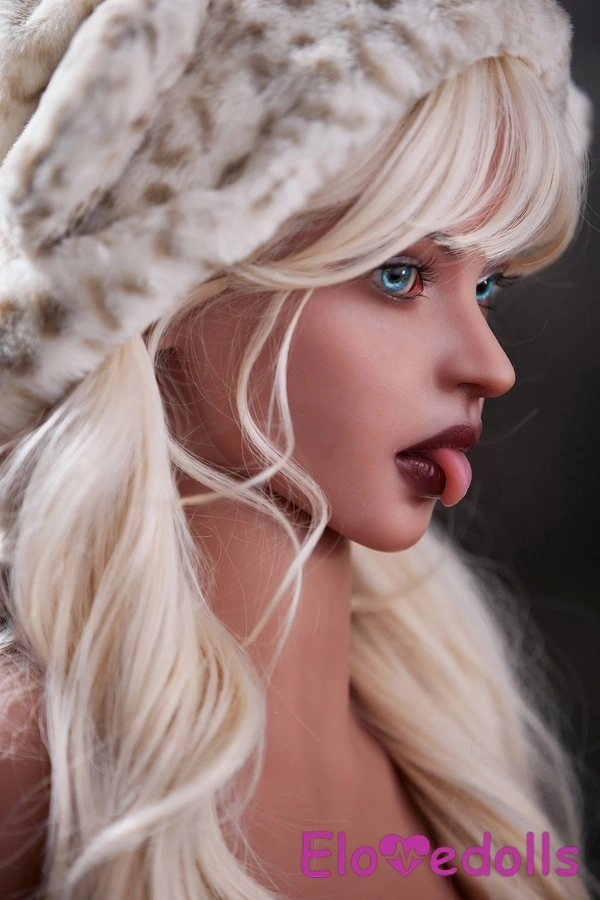 163cm E Cup TPE Extra Large Breasts White Gray Eyes Sex Doll Detail View 12