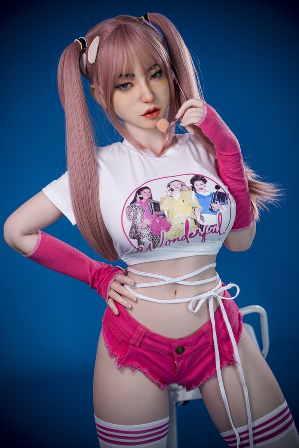 162cm F Cup TPE Petite Pink Blue Eyes Best Sex Dolls Gallery 2