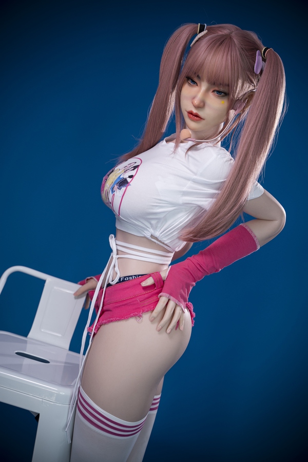 162cm F Cup TPE Blue Eyes Pink Petite Best Sex Dolls Gallery 7