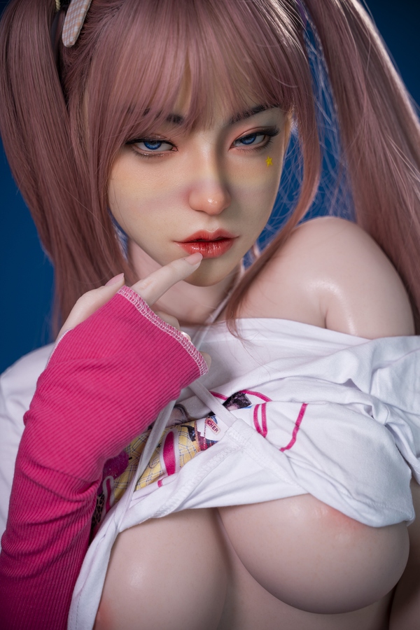 162cm F Cup TPE Thin Lips Blue Eyes Pink Best Sex Dolls Detail View 4