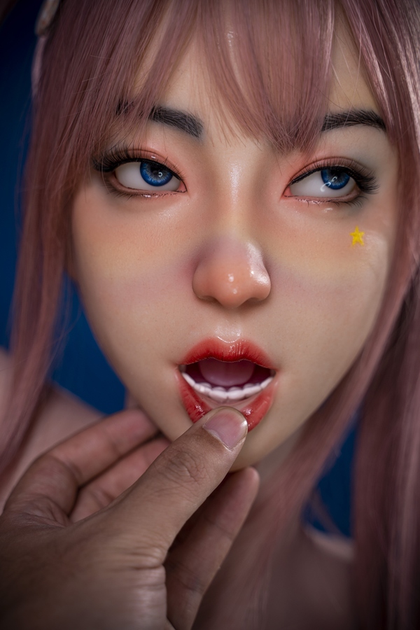 162cm F Cup TPE Thin Lips Blue Eyes Pink Best Sex Dolls Detail View 24