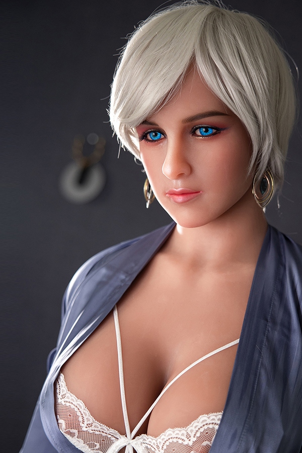 148cm G Cup TPE Blue Eyes Small Breasts Glossy Lips Lifelike Sex Doll Product