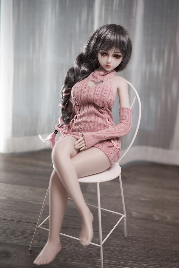 60cm D Cup Silicone Hazel Eyes Thin Lips Medium Breasts Sex Doll Gallery 2