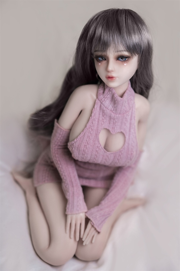60cm D Cup Silicone Hazel Eyes Thin Lips Medium Breasts Sex Doll Gallery 6