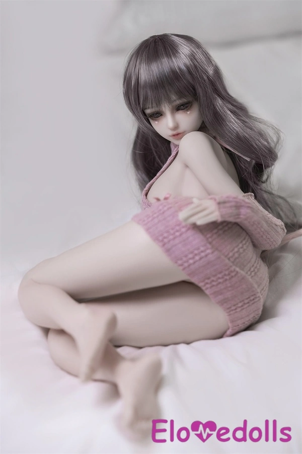 Búp bê tình dục đồng hồ cát silicon cỡ D 60cm, ngực trung bình, mắt nâu hạt dẻ, chi tiết xem 2