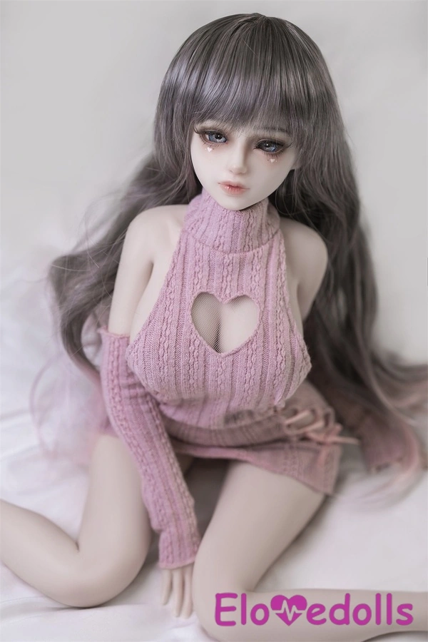 Búp bê tình dục đồng hồ cát ngực vừa, ngực D 60cm, môi mỏng bằng silicon, chi tiết xem 9