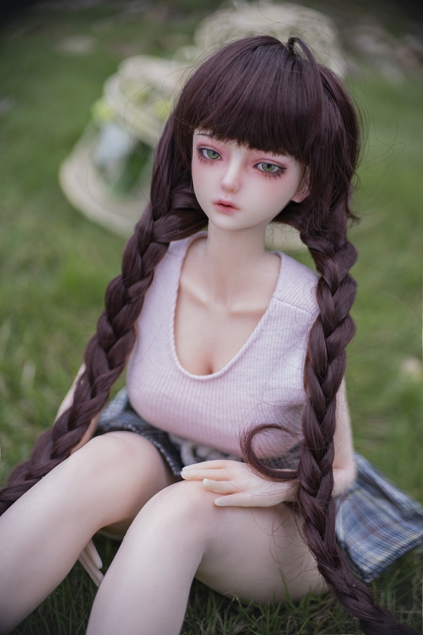 60cm D Cup Silicone Medium Breasts Thin Lips Hourglass Lifelike Sex Doll Detail View 4