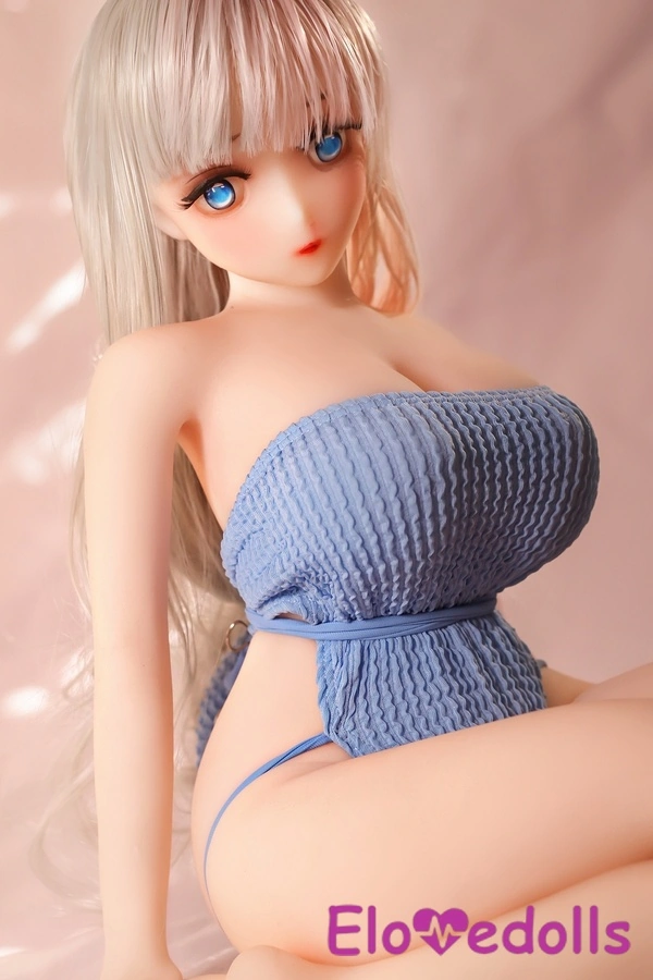 Búp bê tình dục Anime mắt xanh ngực nhỏ cúp C 80cm TPE Xem chi tiết 4