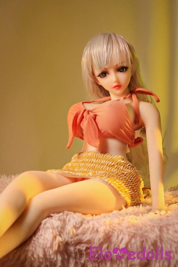 68cm D Cup TPE Petite Amber Eyes Thin Lips Anime Sex Doll Gallery 5