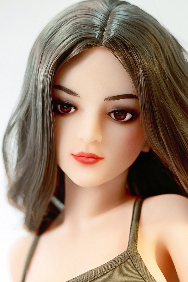 68cm D Cup TPE Thin Lips Voluptuous Brunette Sex Doll Detail View 7