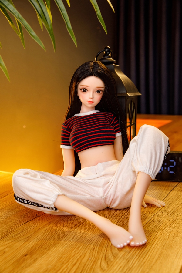 68cm D Cup TPE Petite Black Breasts Sex Doll Product