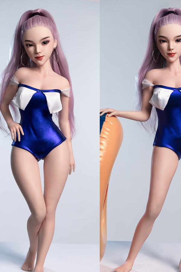 68cm B Cup TPE Medium Breasts Hourglass Gray Eyes Mini Sex Doll Product