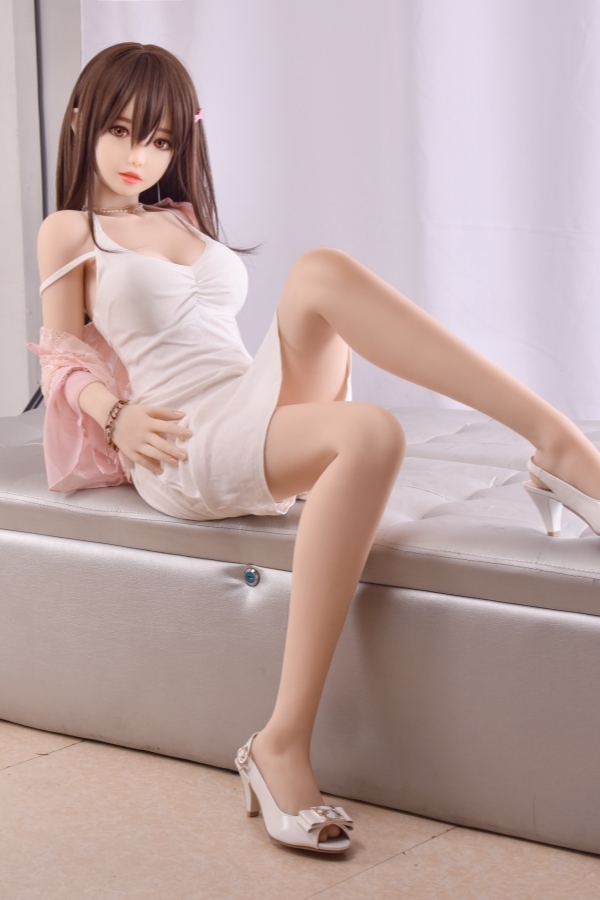 125cm C Cup Silicone Brunette Small Breasts Gray Eyes Japanese Sex Doll Gallery 8