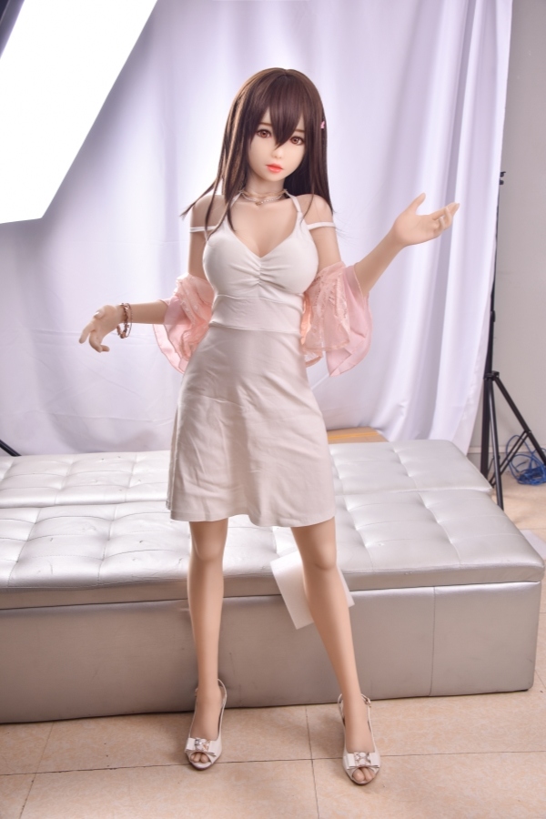 125cm C Cup Silicone Brunette Petite Gray Eyes Japanese Sex Doll Detail View 1
