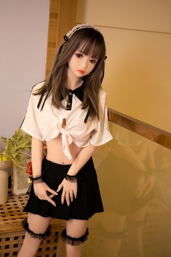 Professional Petite Thin Lips Black Anime Sex Doll Gallery 7