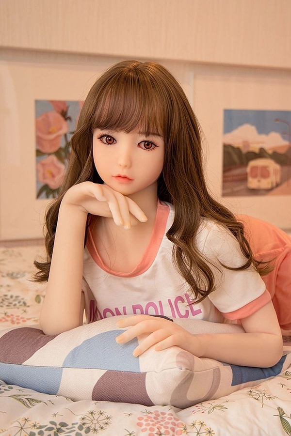 125cm C Cup TPE Petite Breasts Brunette Natural Lips Asian Sex Doll Detail View 1