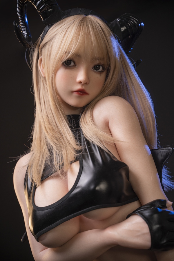 125cm C Cup TPE Blonde Medium Breasts Gray Eyes Anime Sex Doll Gallery 5