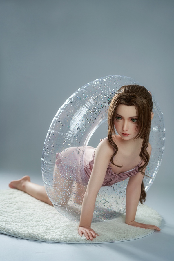 125cm A Cup TPE Gray Eyes Petite Thin Lips Mini Sex Doll Gallery 5
