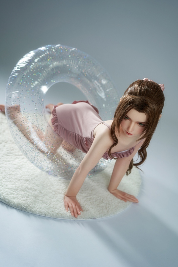 125cm A Cup TPE Gray Eyes Brunette Small Breasts Mini Sex Doll Gallery 6
