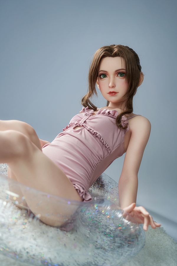 125cm A Cup TPE Petite Thin Lips Brunette Mini Sex Doll Detail View 6