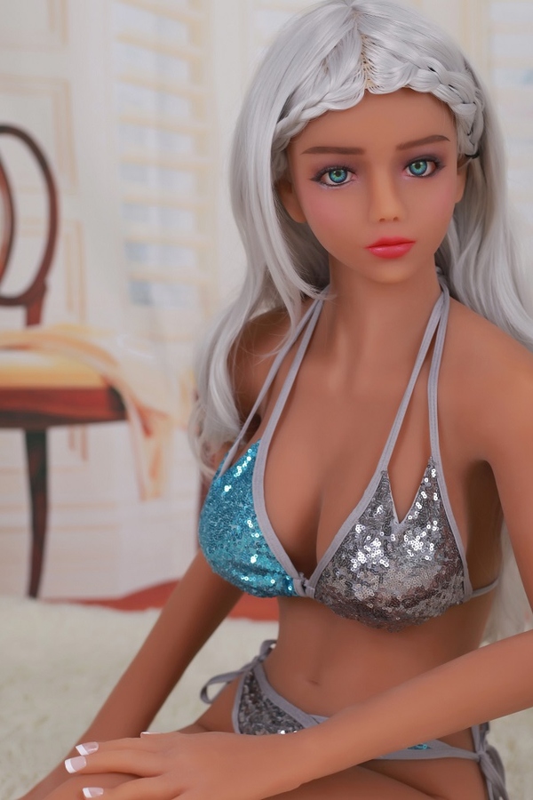 148cm G Cup TPE Gray Blue Eyes Medium Breasts Real Doll Gallery 5