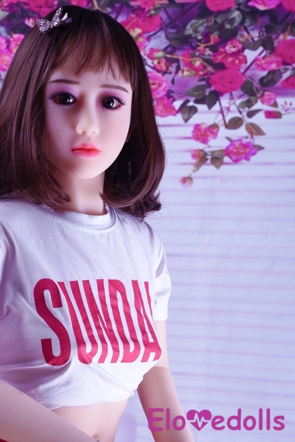 Búp bê tình dục Châu Âu 140cm F Cup TPE mỏng mắt xám ngực nhỏ Bộ sưu tập 2