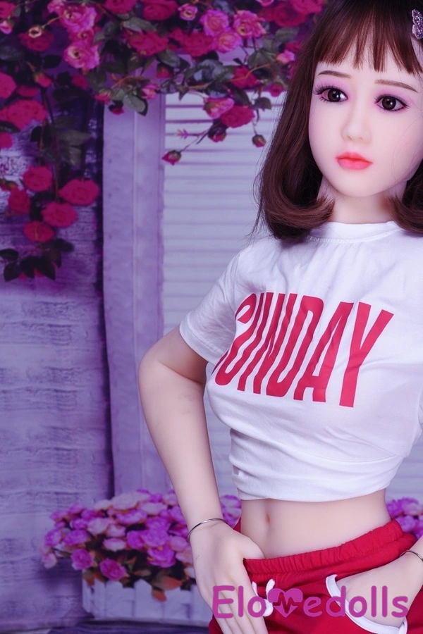 Búp bê tình dục Châu Âu 140cm F Cup TPE Slim Thin Lips Brunette Gallery 8