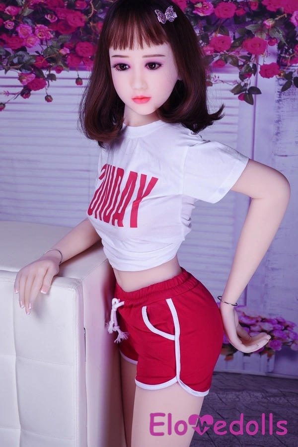 Búp bê tình dục Châu Âu 140cm Cúp F TPE Môi mỏng Mắt xám Ngực nhỏ Xem chi tiết 7