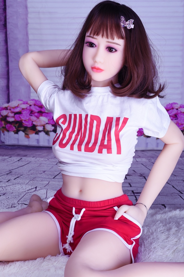 140cm F Cup TPE Brunette Small Breasts Thin Lips European Sex Doll Detail View 10
