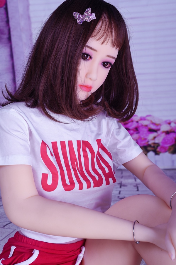 140cm F Cup TPE Brunette Small Breasts Thin Lips European Sex Doll Detail View 12