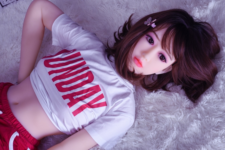 140cm F Cup TPE Gray Eyes Small Breasts Thin Lips European Sex Doll Detail View 17