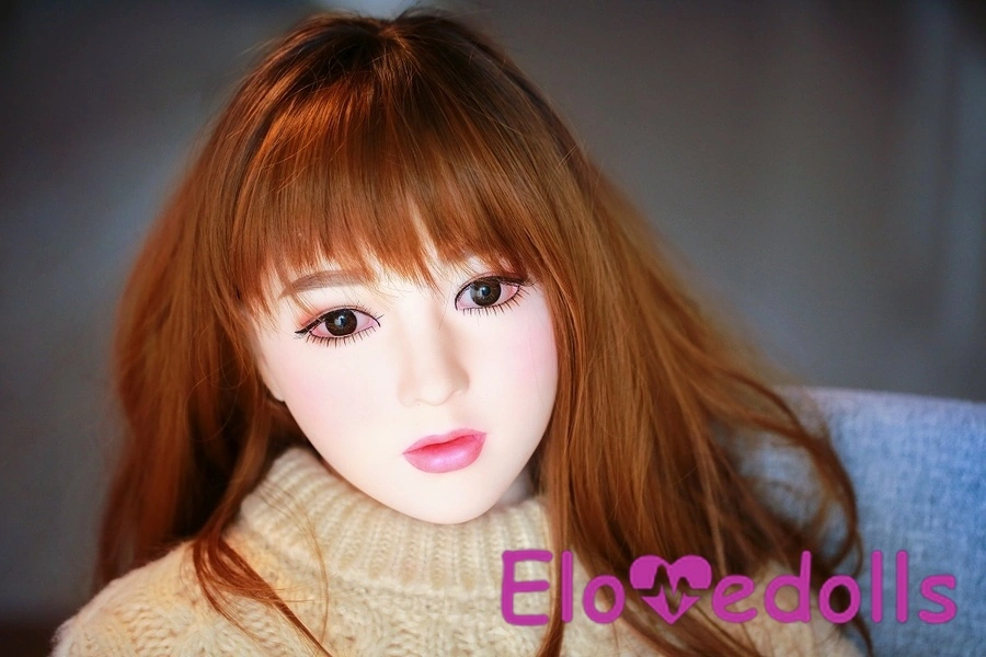 Búp bê tình dục chân thực TPE 138cm, mắt xám, đỏ gợi cảm, ngực bự, bộ sưu tập 2