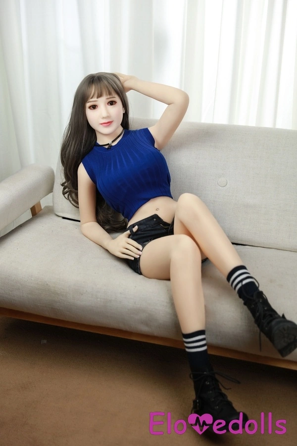 Galeri Boneka Seks Bokong Besar Payudara Hitam Petite TPE 148cm G Cup 5