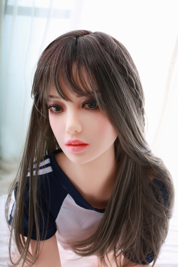 140cm F Cup TPE Gray Eyes Full Lips Blonde European Sex Doll Detail View 15